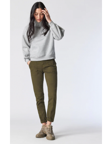 IVY DARK JADE TWILL PANT les muscles