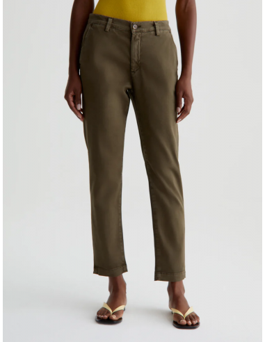 CADEN TAILORED TROUSER IN SULFUR SHADY MOSS Découvrez la collection