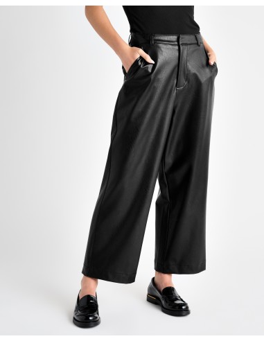 VEGAN LEATHER ANKLE TROUSER À commander