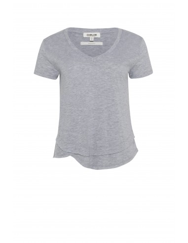 AVA V-NECK MOCK LAYER TEE de la marque