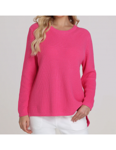 EMMA COTTON CREW NECK SWEATER pas cher