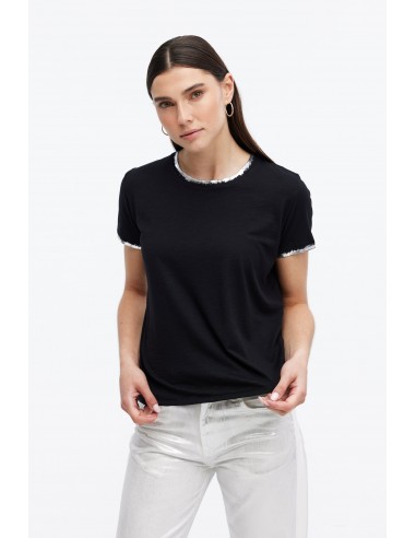 JANE METALLIC TIPPED PERFECT TEE en ligne des produits 