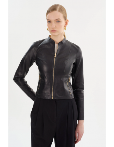 CHAPIN REVERSIBLE LEATHER JACKET du meilleur 