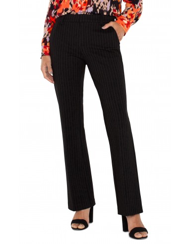 KELSEY KNIT PINSTRIPE TROUSER Fin de série