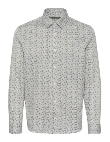 MACHRISTALDO GEO PRINT LONG SLEEVE SHIRT pas cheres