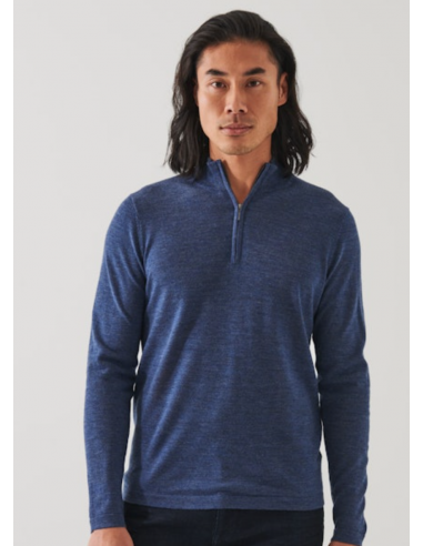 14GG MERINO 1/4 ZIP MOCK NECK SWEATER sur le site 