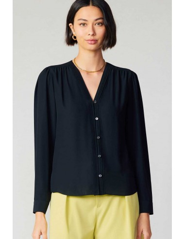 PLEATED PLACKET BLOUSE Toutes les collections ici