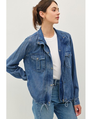 DRAWSTRING DENIM JACKET des créatures d'habitude