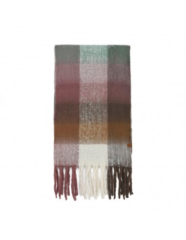 GRADIENT PLAID PLUSH SCARF brillant des détails fins