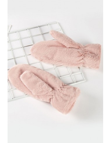 FAUX FUR MITTENS le des métaux précieux