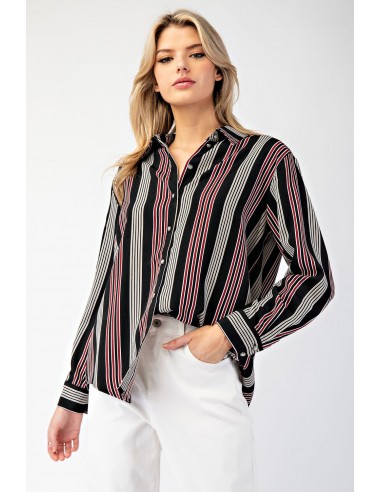 STRIPE BUTTON DOWN SHIRT pour bénéficier 