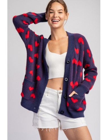 HEART CARDIGAN en linge