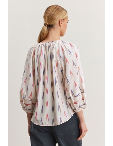 IKAT WEAVE BLOUSE Fin de série