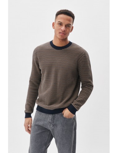 MATRITON STRIPED COTTON SWEATER l'achat 